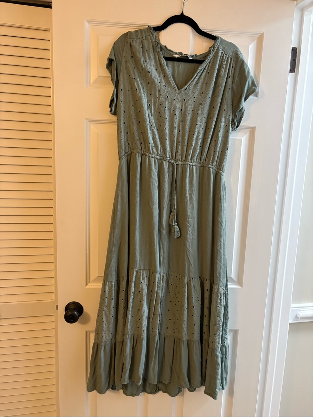 Sonoma Sage Green Midi Dress